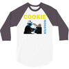 cookie monster 3/4 Sleeve Shirt