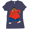 FAT ALBERT Ladies Fitted T-Shirt