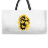 lion yellow Weekender Totes
