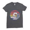 sea wawe Ladies Fitted T-Shirt