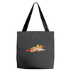 top bun Tote Bags