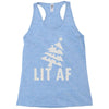 lit af Racerback Tank
