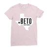 Beto For Senate Texas Map Ladies Fitted T-Shirt