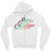 merry christmas Zipper Hoodie