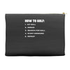 how to golf best trending Accessory Pouches
