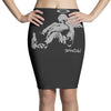 banksy fallen angel Pencil Skirts