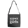 Science is for Girls Adjustable Strap Totes