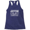this is what an awesome 60 year old looks like Racerback Tank