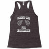 trust me i'm english Racerback Tank