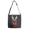 monster face Adjustable Strap Totes