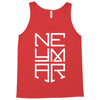 neyma white logo Tank Top