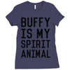 buffy spirit animal Ladies Fitted T-Shirt