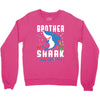 brother shark doo doo doo family matching Crewneck Sweatshirt