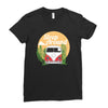 Sleep Around Ladies Fitted T-Shirt