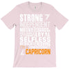 Strong Independent Motivated Capricorn T-Shirt