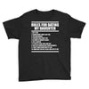 rules for dating my daughter Youth Tee