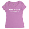 kindergarten squad Women's Triblend Scoop T-shirt