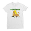 obedience Ladies Fitted T-Shirt