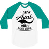 New Aunt 2018 Rokie Dept. 3/4 Sleeve Shirt