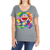 Doraemon Ladies Curvy T-Shirt