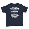 Super Cool Grammy Of A Freaking Awesome Granddaughter Youth Tee