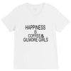 coffee and gilmore girls V-Neck Tee
