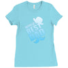 World's Best Dad Ever Ladies Fitted T-Shirt