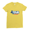 Texas Strong Harvey Texas Graphic T-Shirt Ladies Fitted T-Shirt
