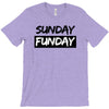 sunday funday t shirt funny jersey shore football T-Shirt