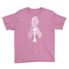 fallen soldier ribbon never forget military Youth Tee