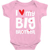 I Love My Big Brother Baby Bodysuit
