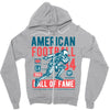 american football Zipper Hoodie