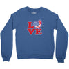 star spangled hammered Crewneck Sweatshirt