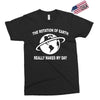 the rotation of the earth Exclusive T-shirt