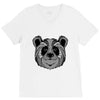panda zentagle V-Neck Tee
