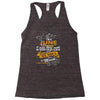 I'm a june woman I was born with my heart Racerback Tank