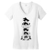 dragonball goku Women's V-Neck T-Shirt