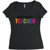 Kindergarten Teacher Women's Triblend Scoop T-shirt