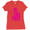 pink freud Ladies Fitted T-Shirt