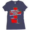 nurse definition Ladies Fitted T-Shirt