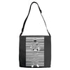 banksy prisoner barcode Adjustable Strap Totes