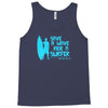 save a wave ride a surfer Tank Top
