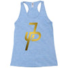 jake paul gold Racerback Tank