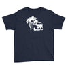 camper van surf split retro Youth Tee