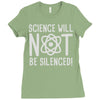 science will not be silenced Ladies Fitted T-Shirt