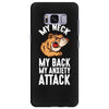 my neck my back my anxiety attack opossum guys tee Samsung Galaxy S8 Plus