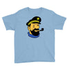 captain haddock tintin cartoon comic Youth Tee