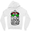 get a job, grouch! Zipper Hoodie
