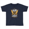 All Men Are Created Equal But Only The Best Are Born In January Toddler T-shirt