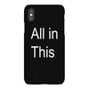 all in this iPhoneX
